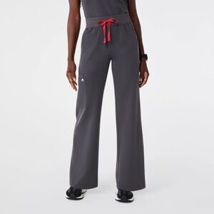 Figs High Waisted Isabel Wide Leg Scrub Pants